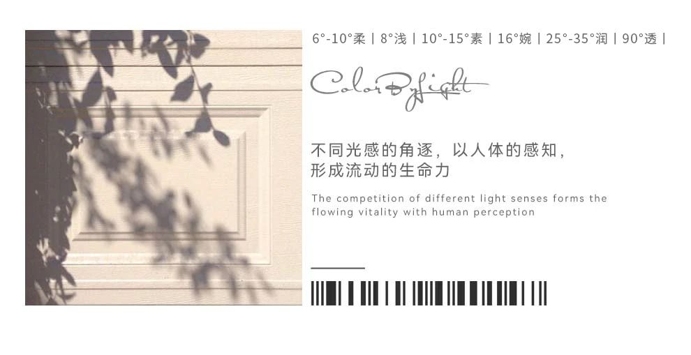 光學映像館 || 七大光感，喚醒多重生活想象